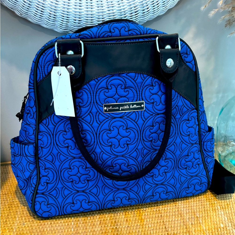 Petunia Pickle Bottom multi purpose quilted bag/backpack new without tags
